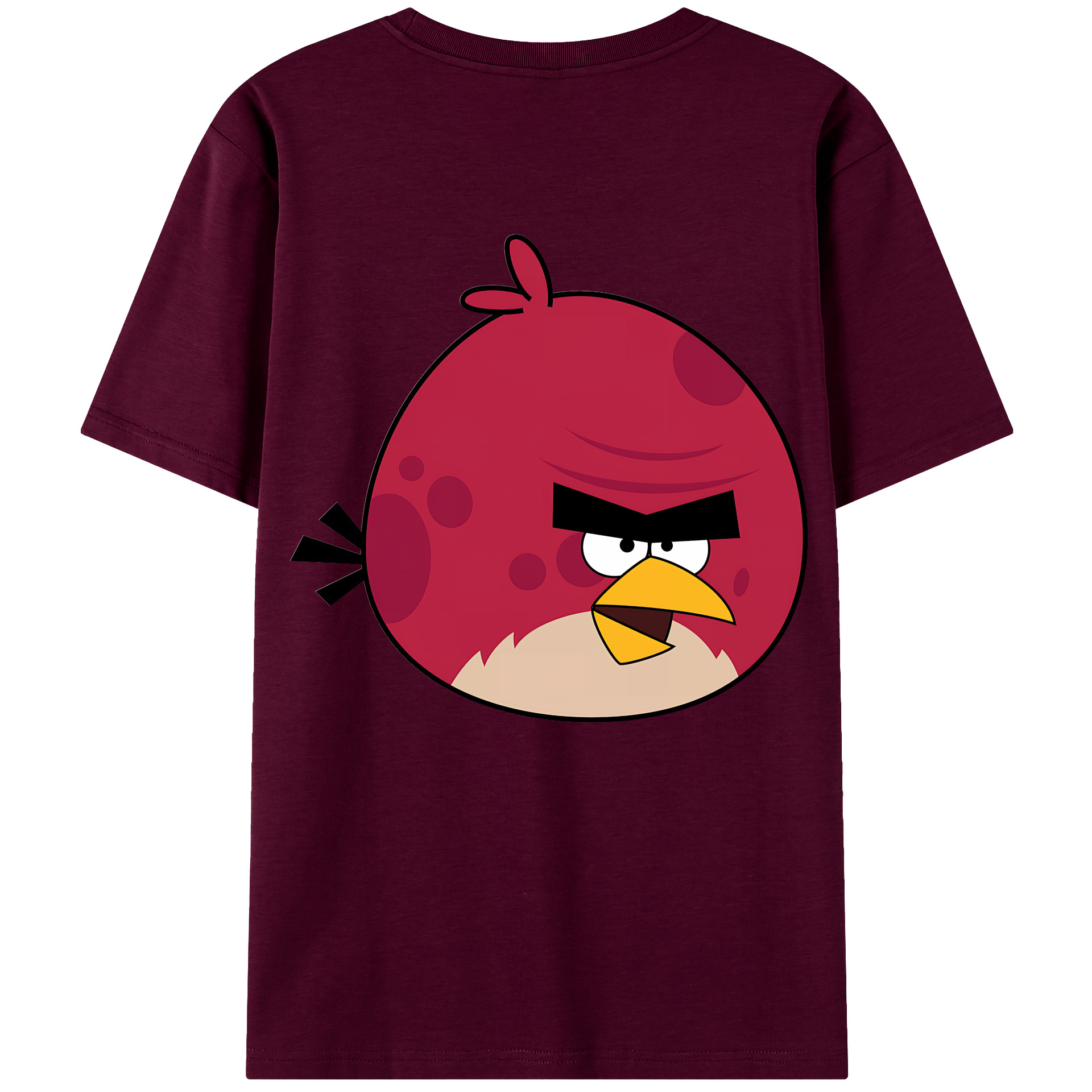 （画像用） Angry Birds アングリーバード レディース半袖Tシャツ(バックプリント)